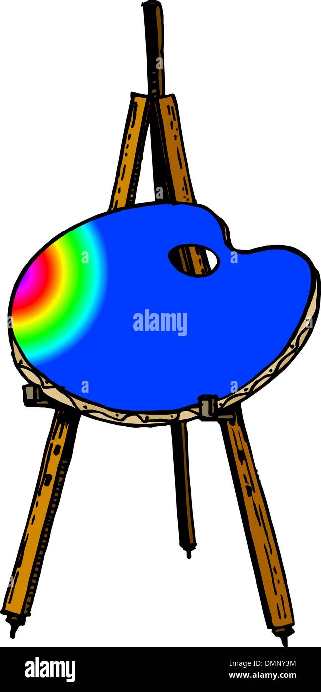 Palette de Illustration de Vecteur