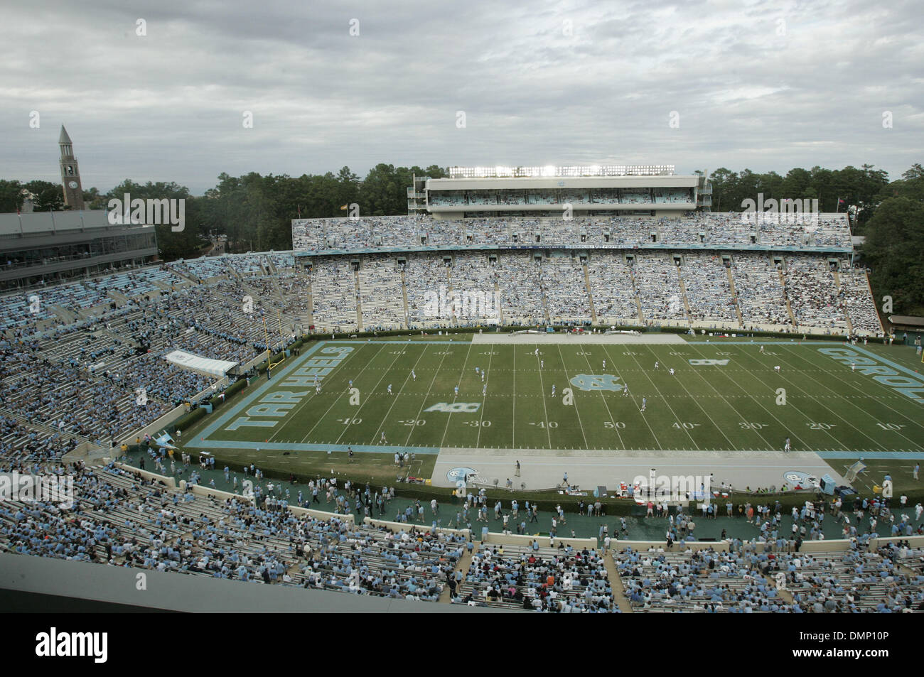 11 octobre 2009 - Chapel Hill, North Carolina, États-Unis - 10 octobre 2009 : Stade de Kenan. Le North Carolina Tarheels défait la Géorgie du Sud de l'Eagles 42-12 au stade de Kenan à Chapel Hill, Caroline du Nord. (Crédit Image : © Margaret Bowles/ZUMApress.com) Southcreek/mondial Banque D'Images