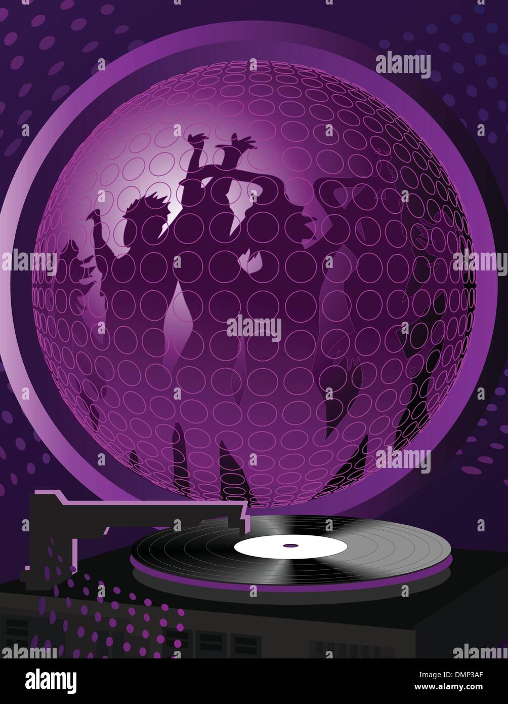 Dance Party Illustration de Vecteur