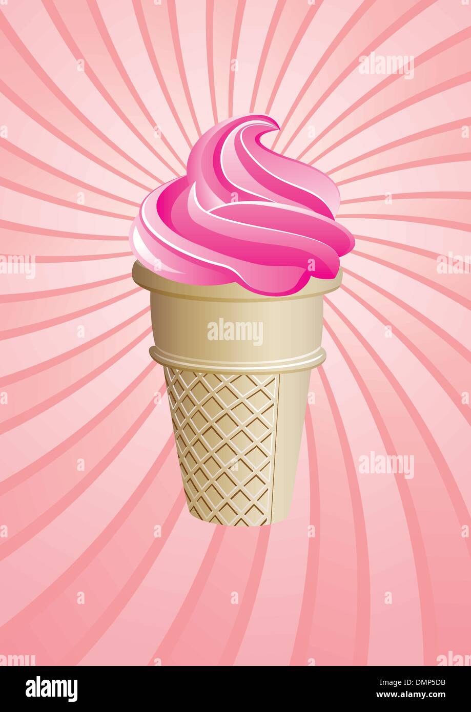 Vector icecream Illustration de Vecteur