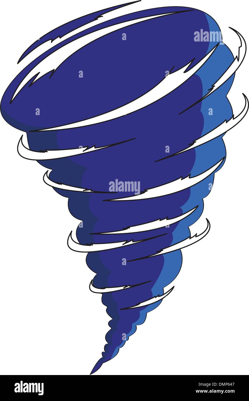 Tornade De Dessin Anime Image Vectorielle Stock Alamy