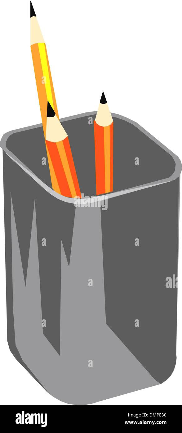 Crayons Illustration de Vecteur