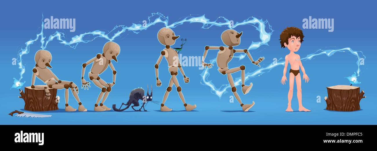 Histoire De Pinocchio Image Vectorielle Stock Alamy