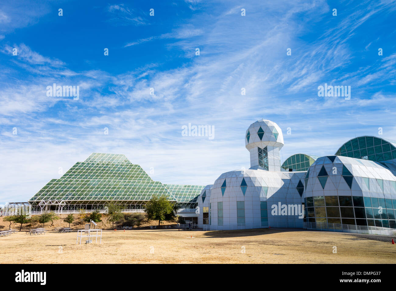 TUCSON - Décembre 01 : Biosphere 2 est une installation de recherche en science des systèmes de la terre appartenant à l'Université de l'Arizona Banque D'Images