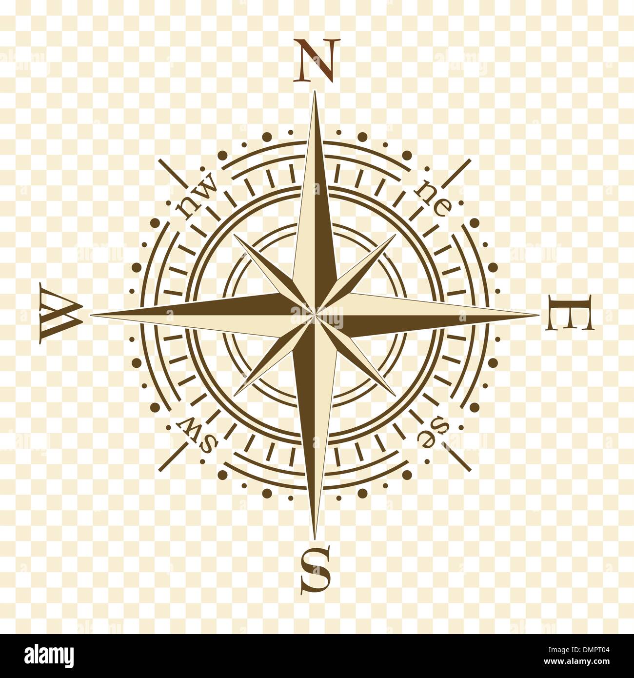 Compas de vecteur Illustration de Vecteur