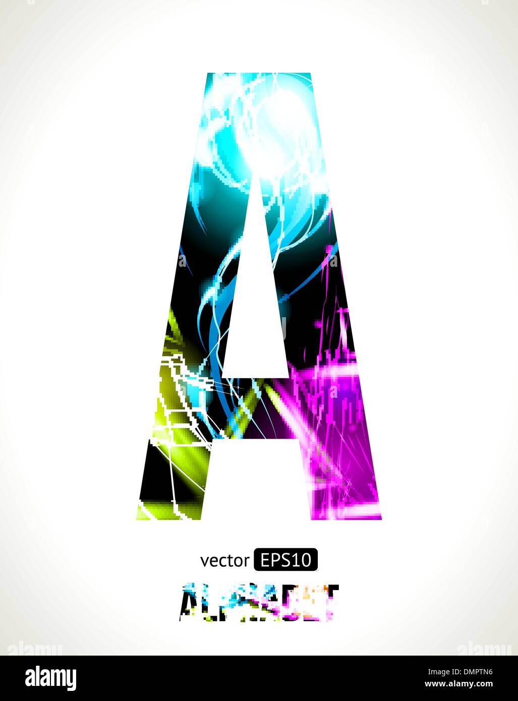 Lettre A Illustration de Vecteur