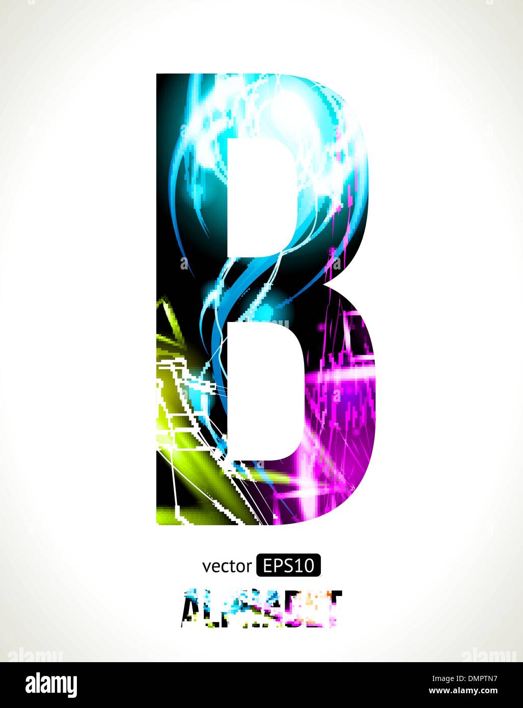 Lettre B Illustration de Vecteur