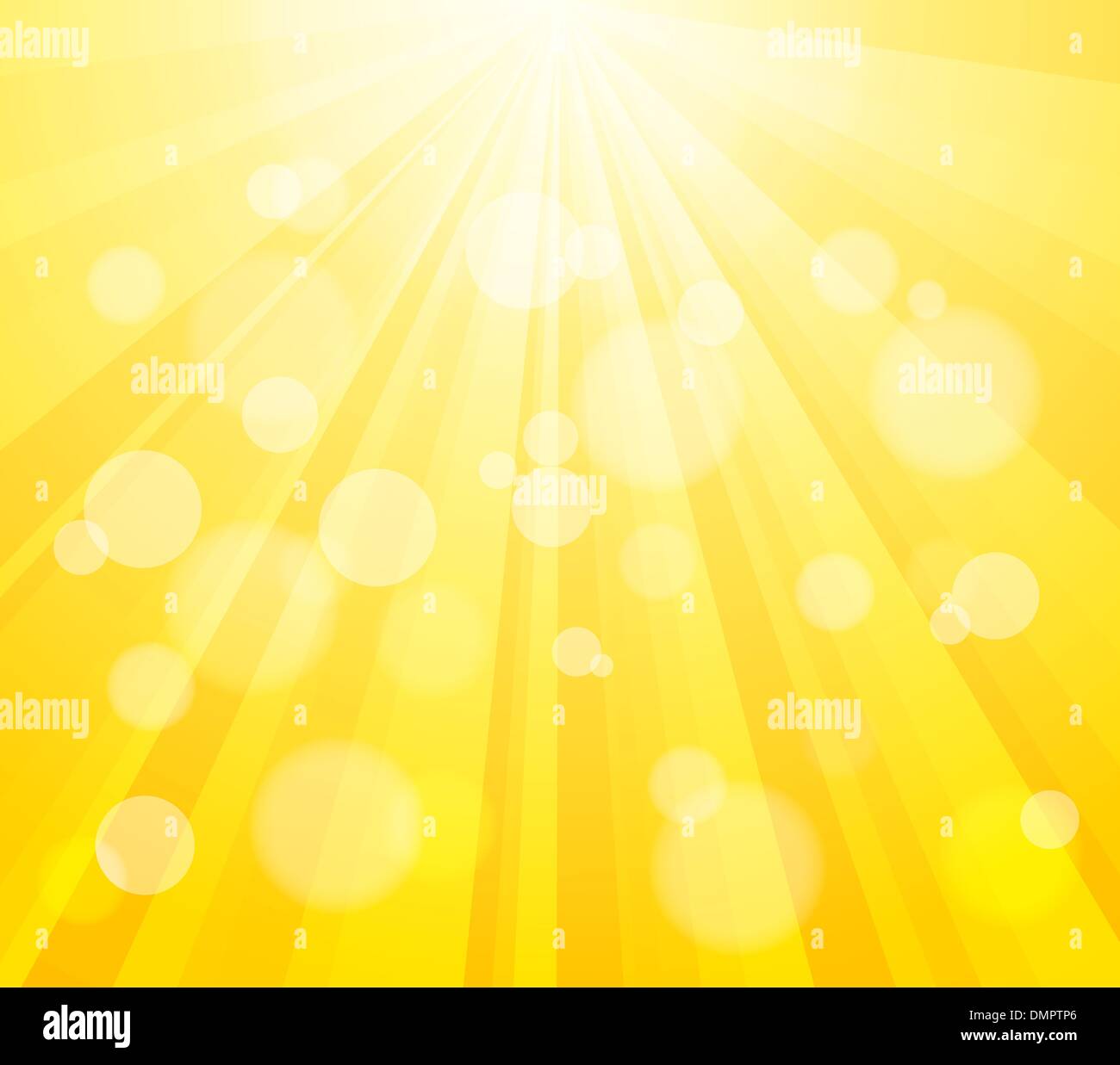 Vecteur lumineux Soleil et éclaboussures de peinture de fond Effet Illustration de Vecteur