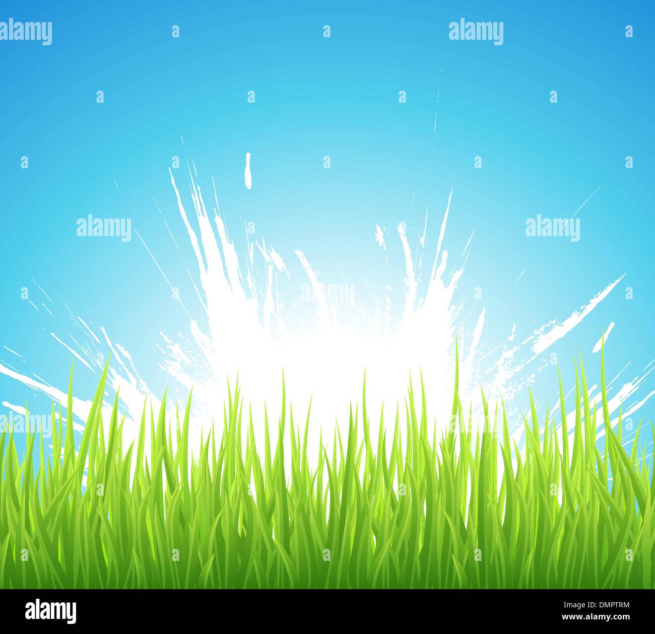 Arrière-plan de printemps Illustration de Vecteur