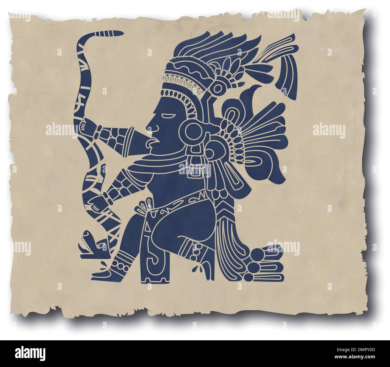 Le vecteur et maya tribal inca Illustration de Vecteur