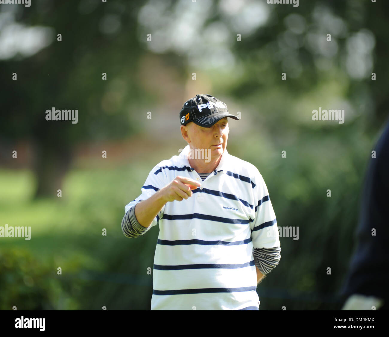 Carotte Jasper Farmfoods British Par 3 Pro AM Celebrity Golf tenue du concours à Nailcote Hall - Jour 2 Coventry Banque D'Images