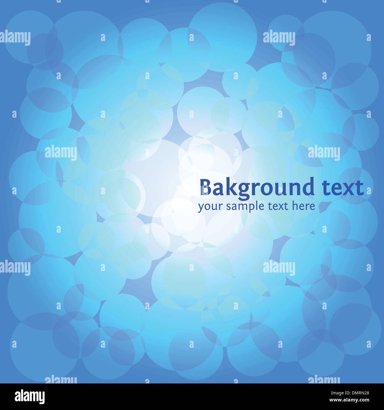 L'effet de lumière bleue bakground. Eps10 Rormat Illustration de Vecteur