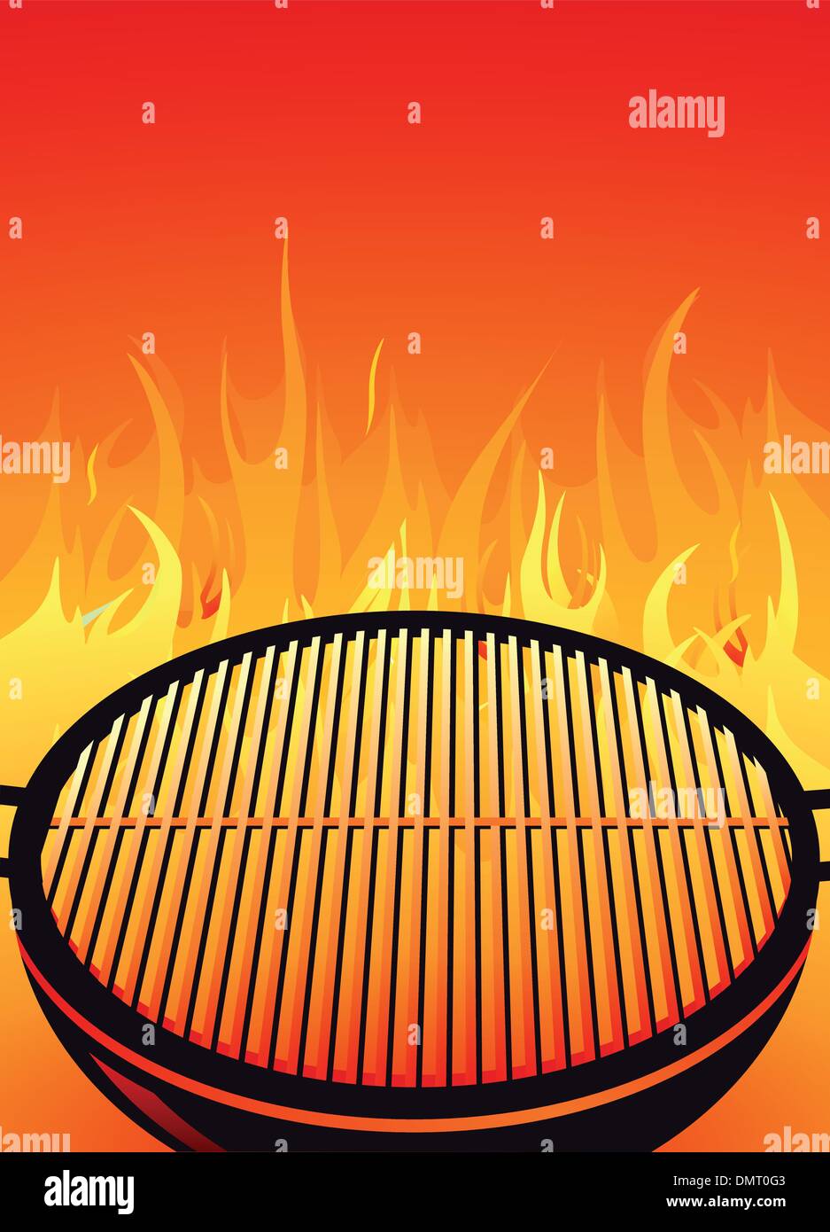 BBQ Grill Illustration de Vecteur