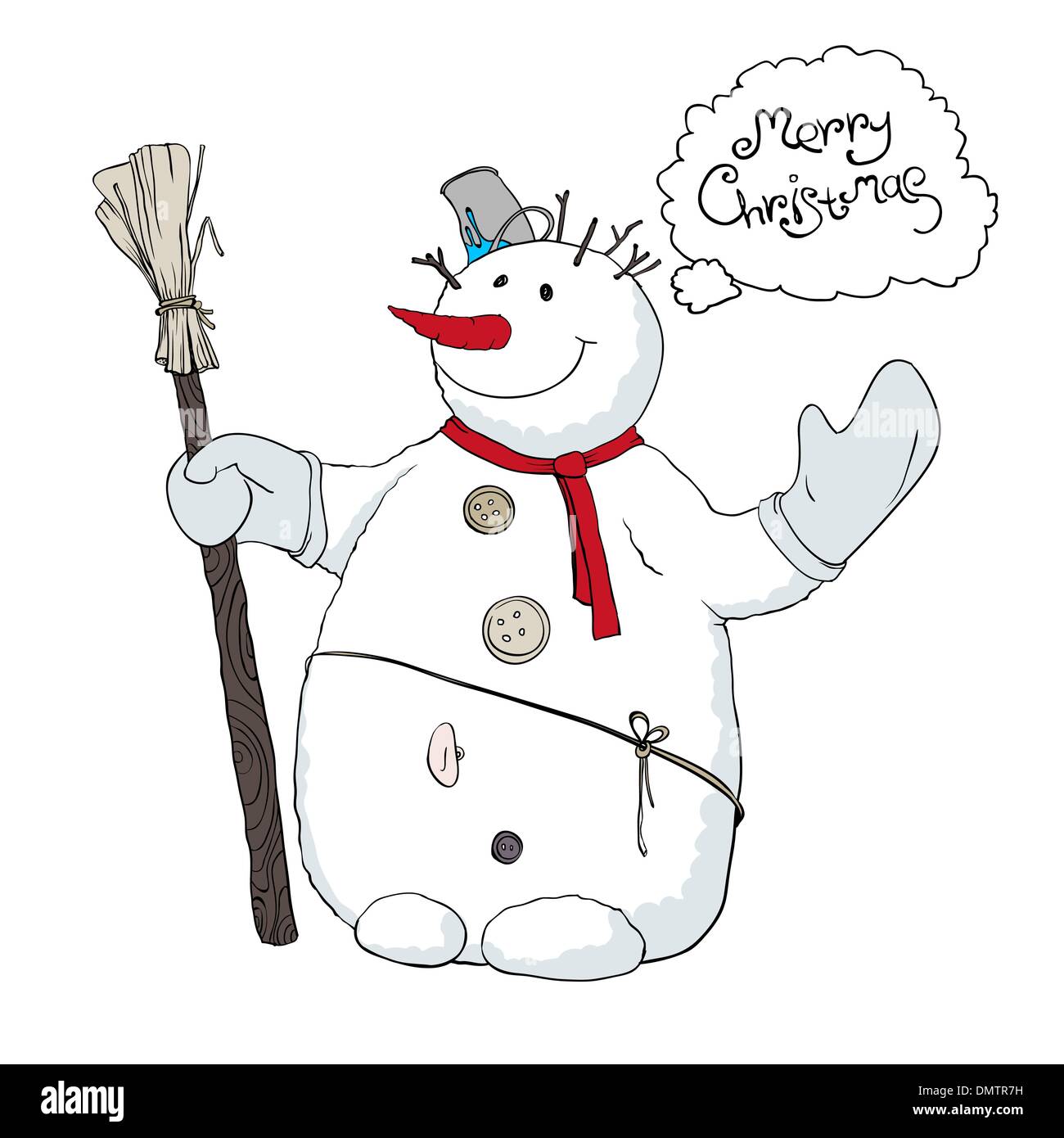 Jolie illustration bonhomme. Vector, EPS8 Illustration de Vecteur