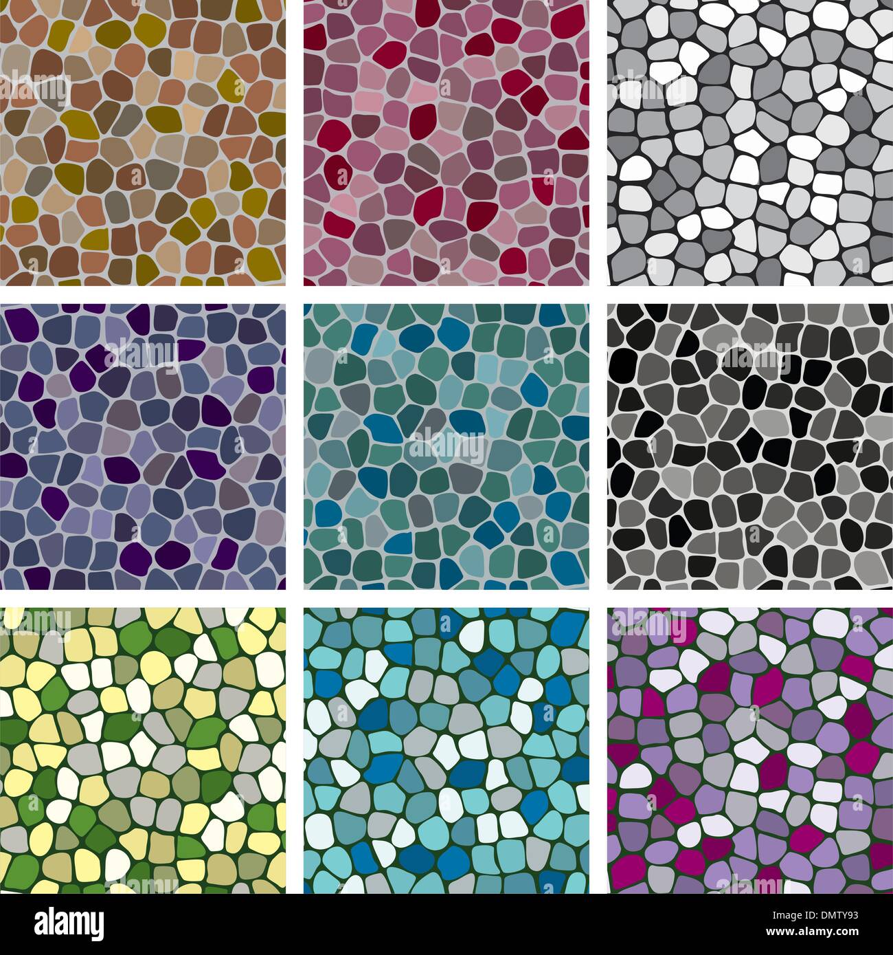 Vector abstract backgrounds carreaux colorés Illustration de Vecteur
