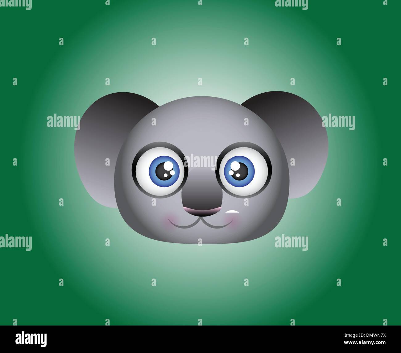 Canon de l'koala Illustration de Vecteur