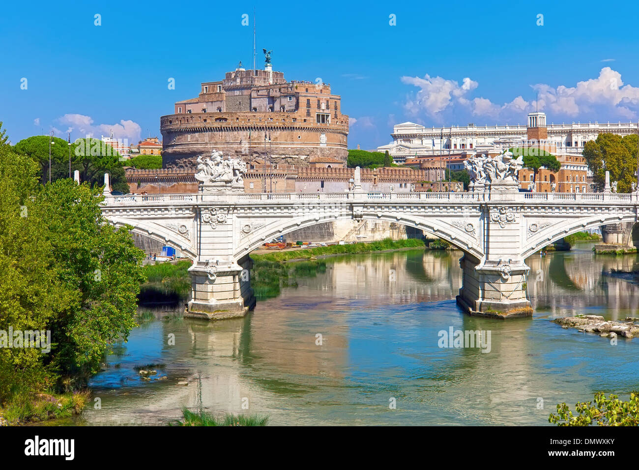Château Saint Angel Banque D'Images