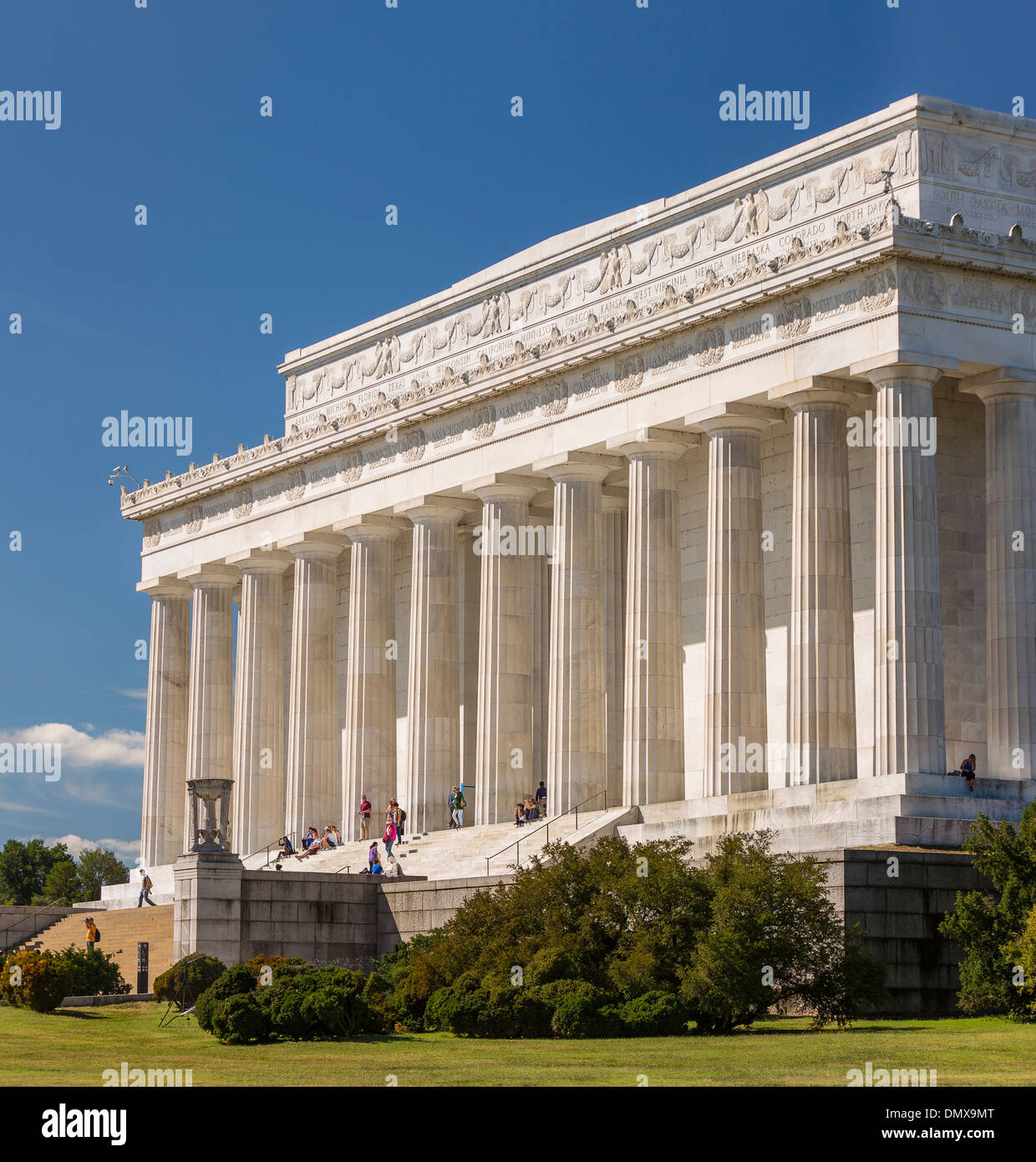 WASHINGTON, DC, États-Unis - Lincoln Memorial. Banque D'Images