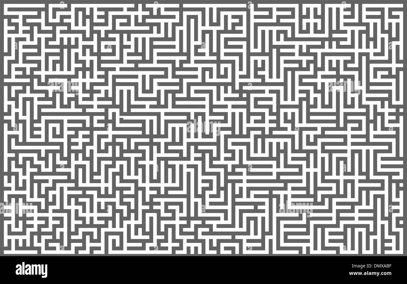 Fond du labyrinthe Illustration de Vecteur