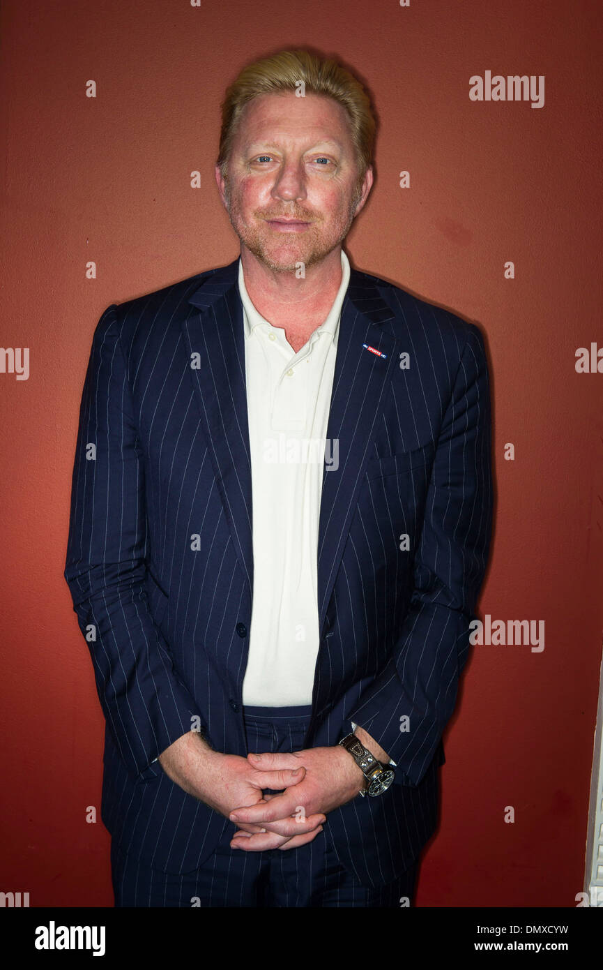 Portrait de Boris Becker Banque D'Images