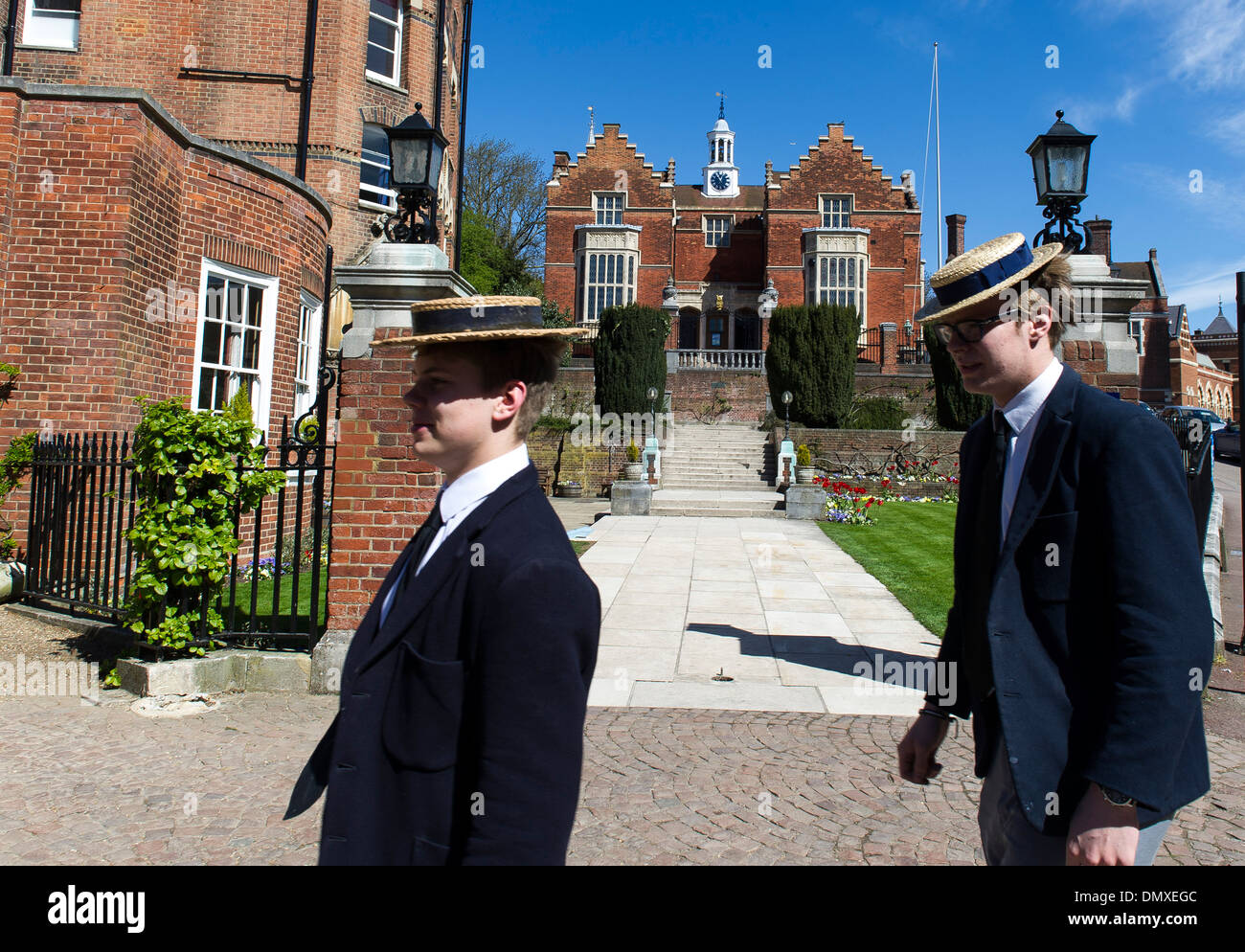 Harrow : un très British School filmée pour SKY 1 Banque D'Images