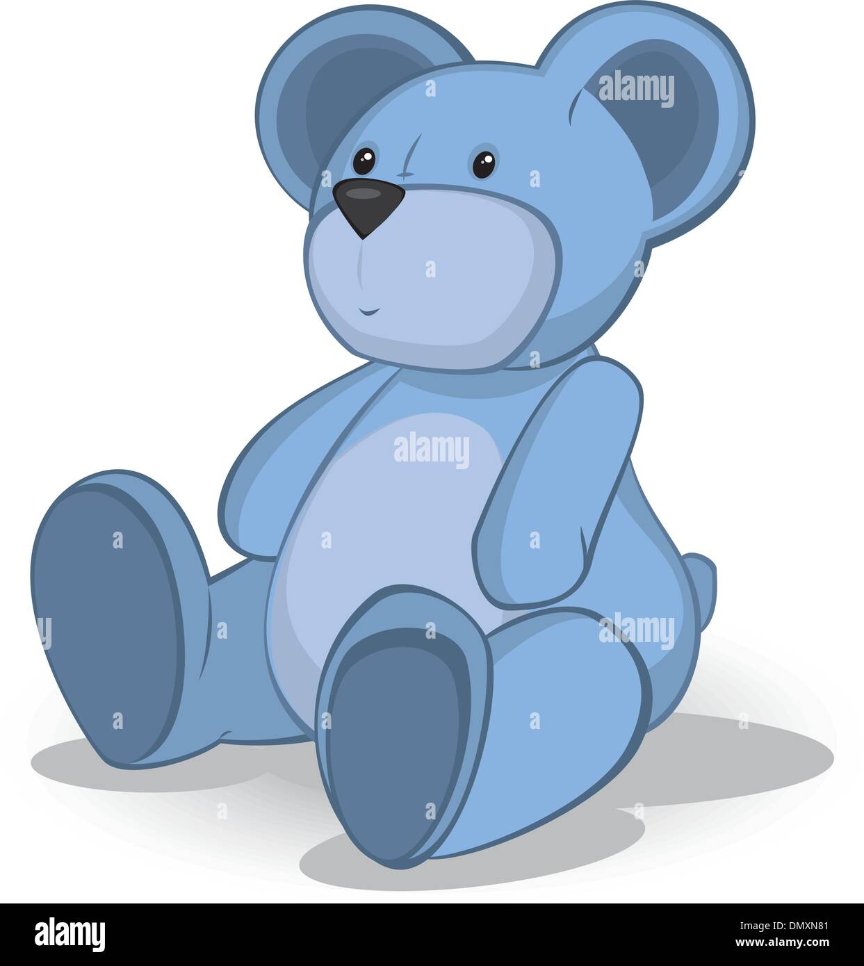 nounours bleu