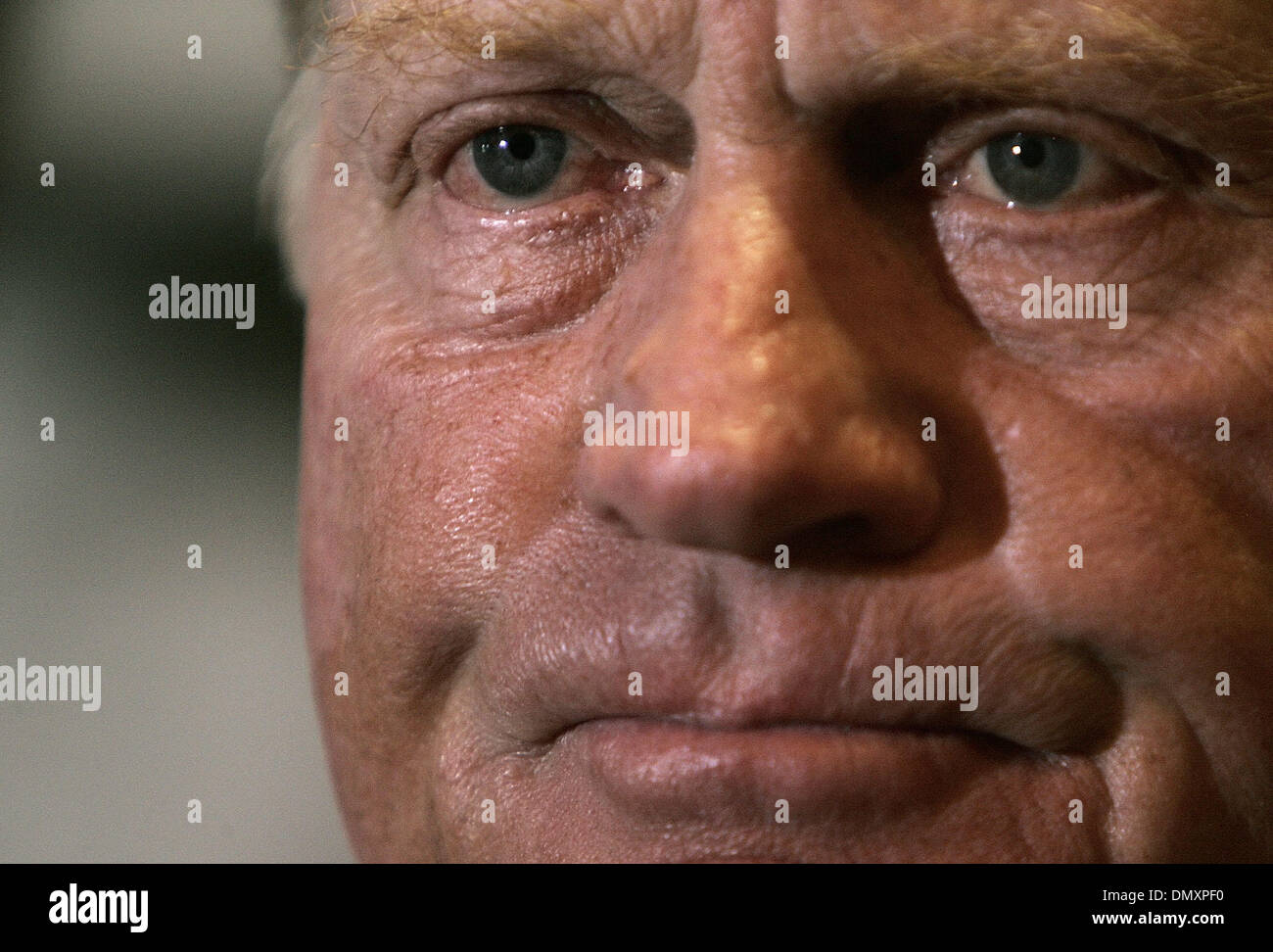 Mar 14, 2006 ; West Palm Beach, FL, USA ; Les Images de la conférence de presse de Jack Nicklaus au Bear's Club à Jupiter. Nicklaus répond aux questions pour plus d'une heure et a parlé du 20e anniversaire de la victoire de son maître. Crédit obligatoire : Photo de Thomas Cordy/Palm Beach Post/ZUMA Press. (©) Copyright 2006 par Palm Beach Post Banque D'Images