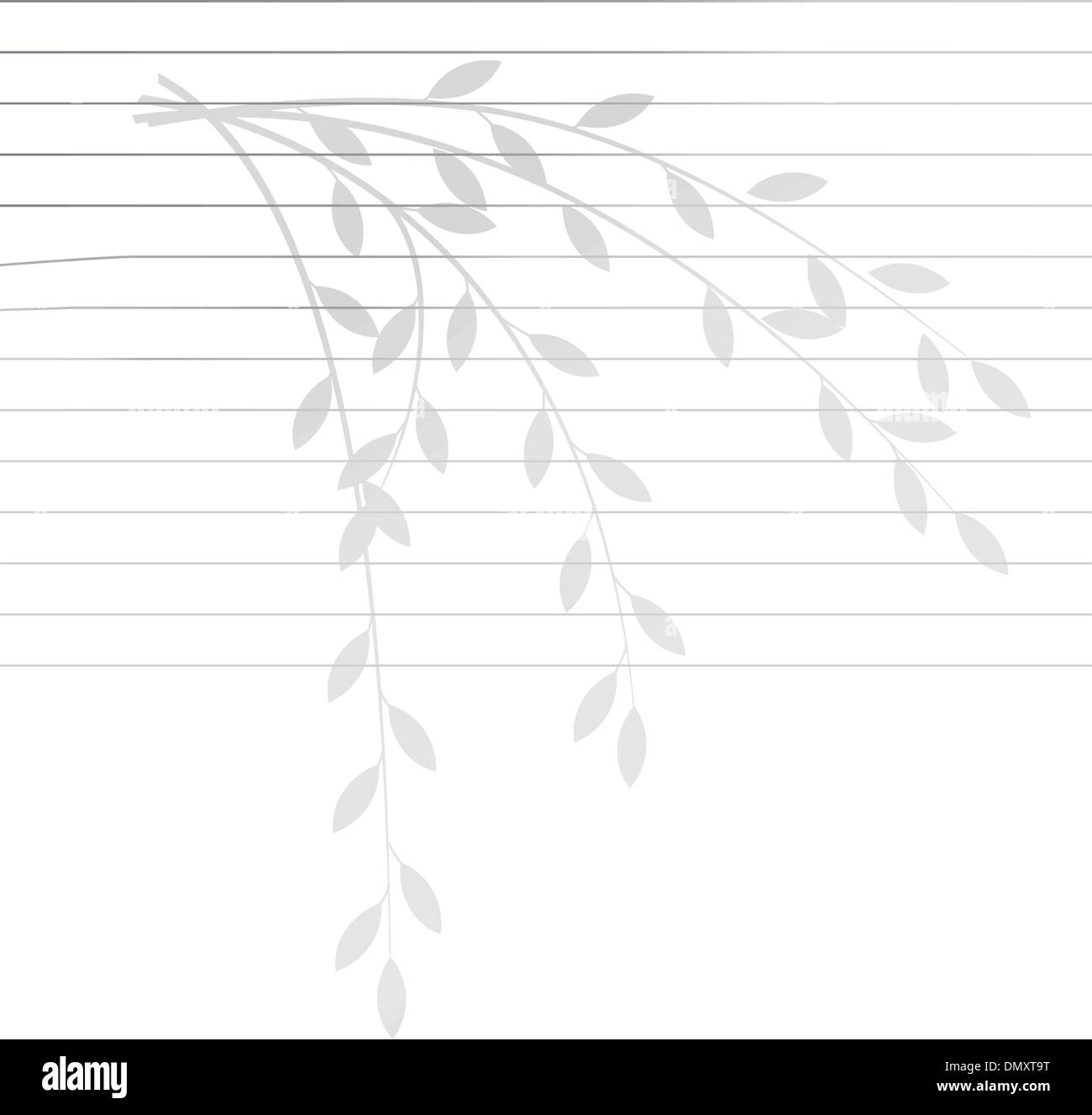 Coin de verdure Illustration de Vecteur