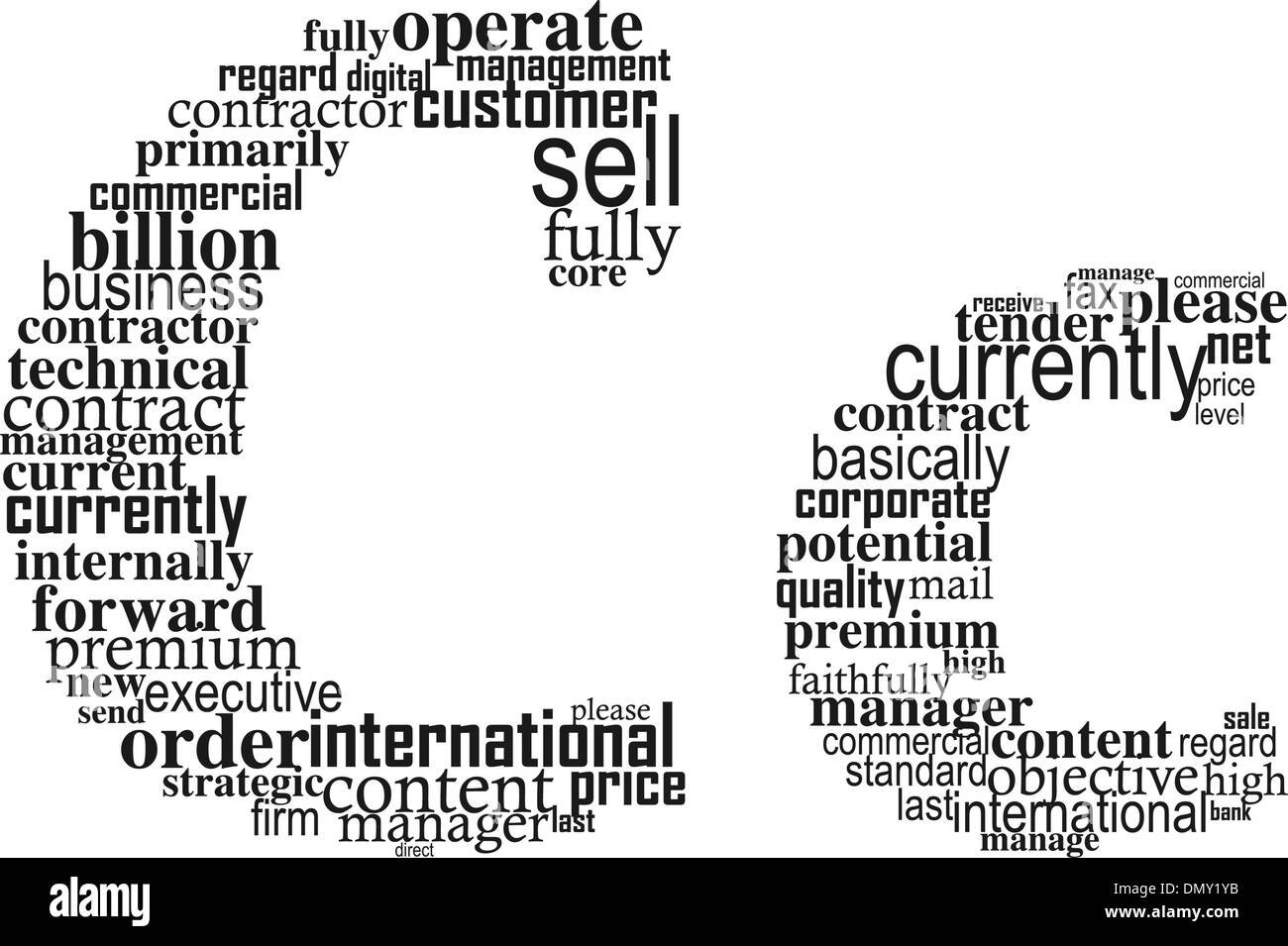 Lettre C Illustration de Vecteur