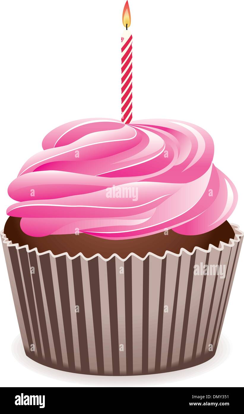 Vector cupcake Illustration de Vecteur