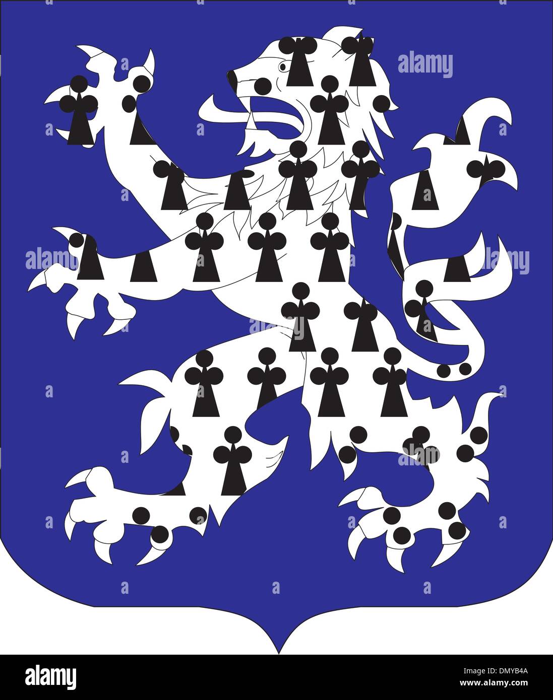 Bresse payer coa Illustration de Vecteur