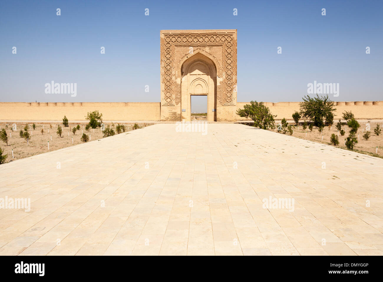 Je caravansérail Rabat Malik, également connu sous le nom de Malik Raboti caravansérails, Province de Navoi, Ouzbékistan Banque D'Images