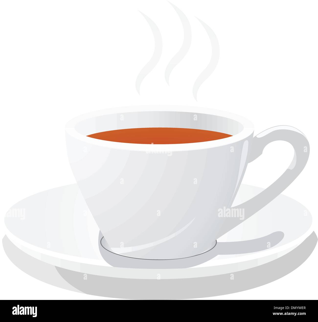 Vector tasse de thé Illustration de Vecteur