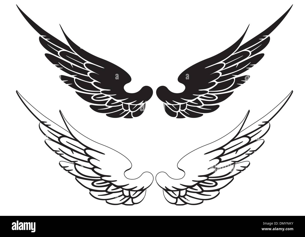 Wing Illustration de Vecteur