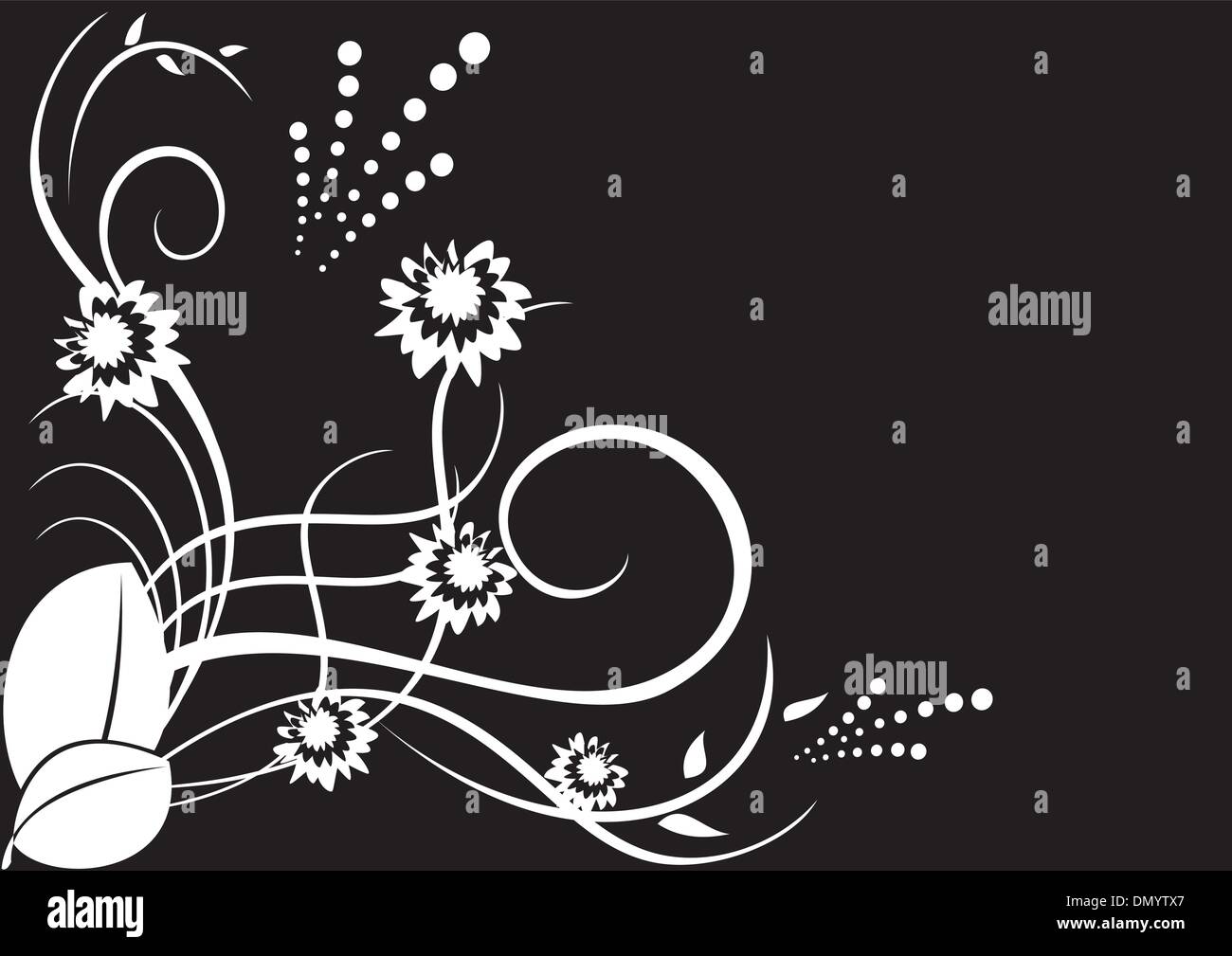 Fond Noir Dessin Blanc Sur Noir Dessin blanc sur fond noir Banque de photographies et d'images à haute  résolution - Alamy
