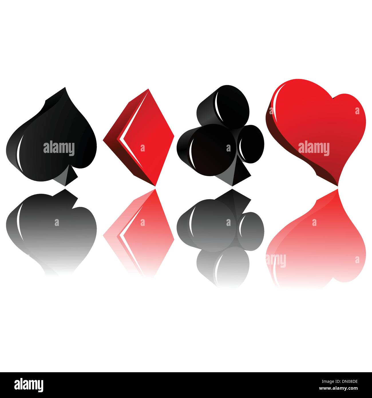 Carte à jouer Illustration de Vecteur