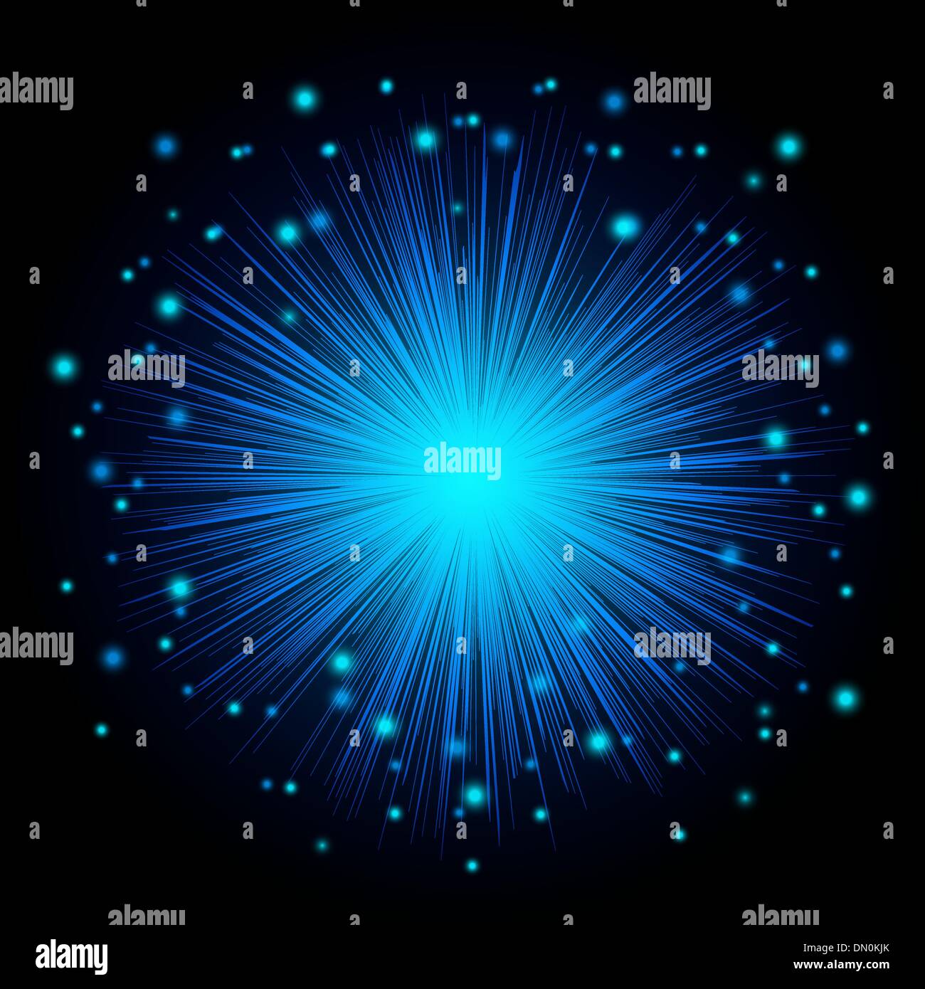 Résumé L'éclairage Led Illustration de Vecteur