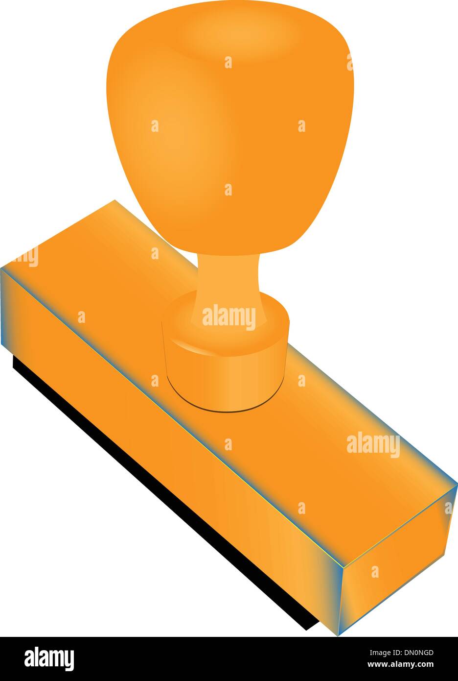 Cachet du Bureau Illustration de Vecteur