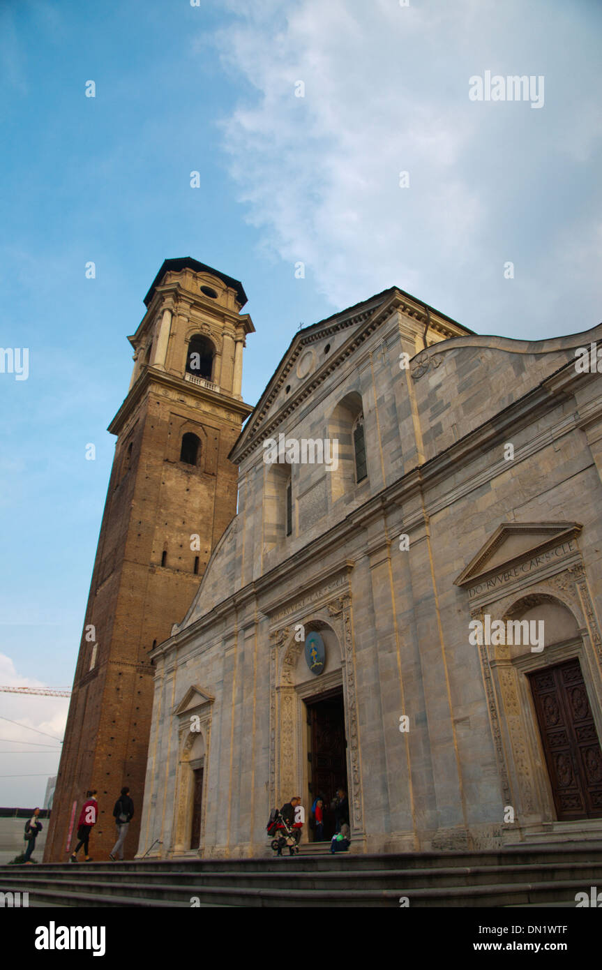 Duomo di San Giovanni la cathédrale Turin Piémont Italie Europe Banque D'Images