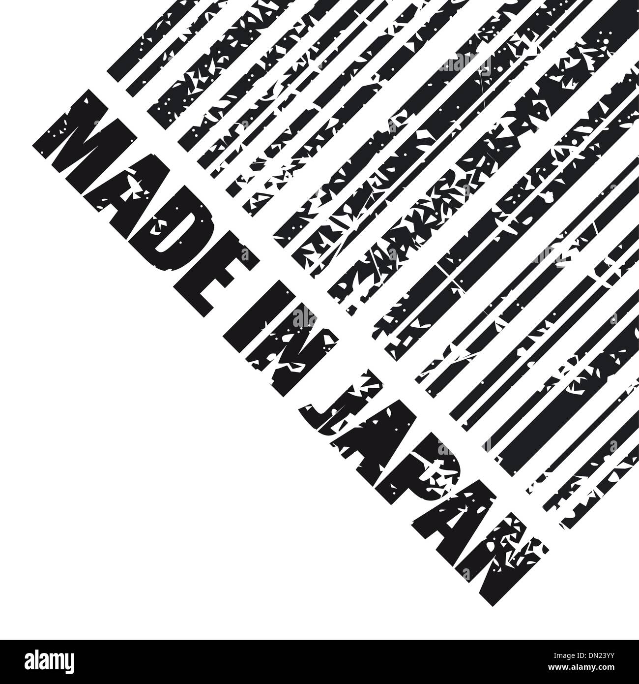 Illustration Vecteur de grunge stamp marqué "made in Japan" Illustration de Vecteur