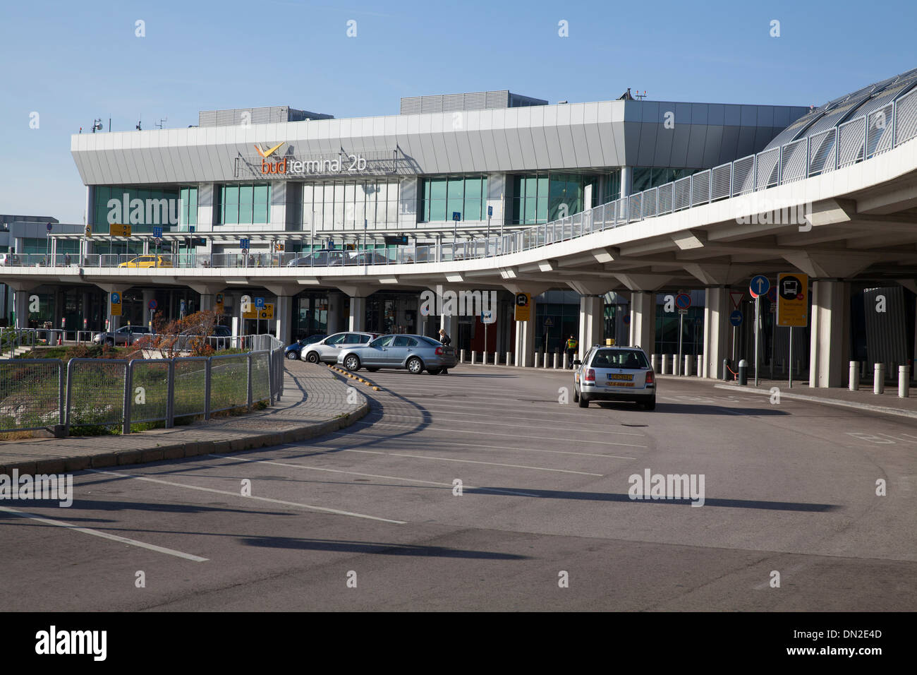 L'Aéroport International Liszt Ferenc de Budapest également connu sous le nom de BUD Budapest en Hongrie de l'Aéroport International Banque D'Images