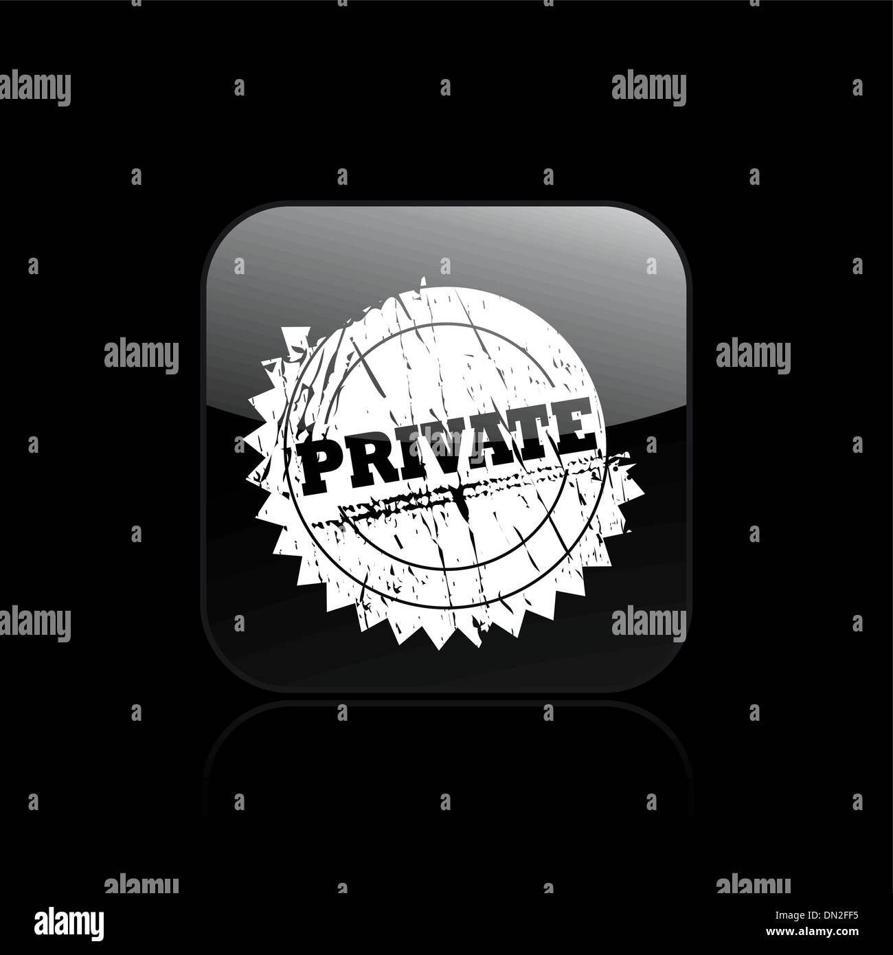 Que Représente Cette Icône Avec Une Fermeture Private icon Banque de photographies et d'images à haute résolution - Alamy