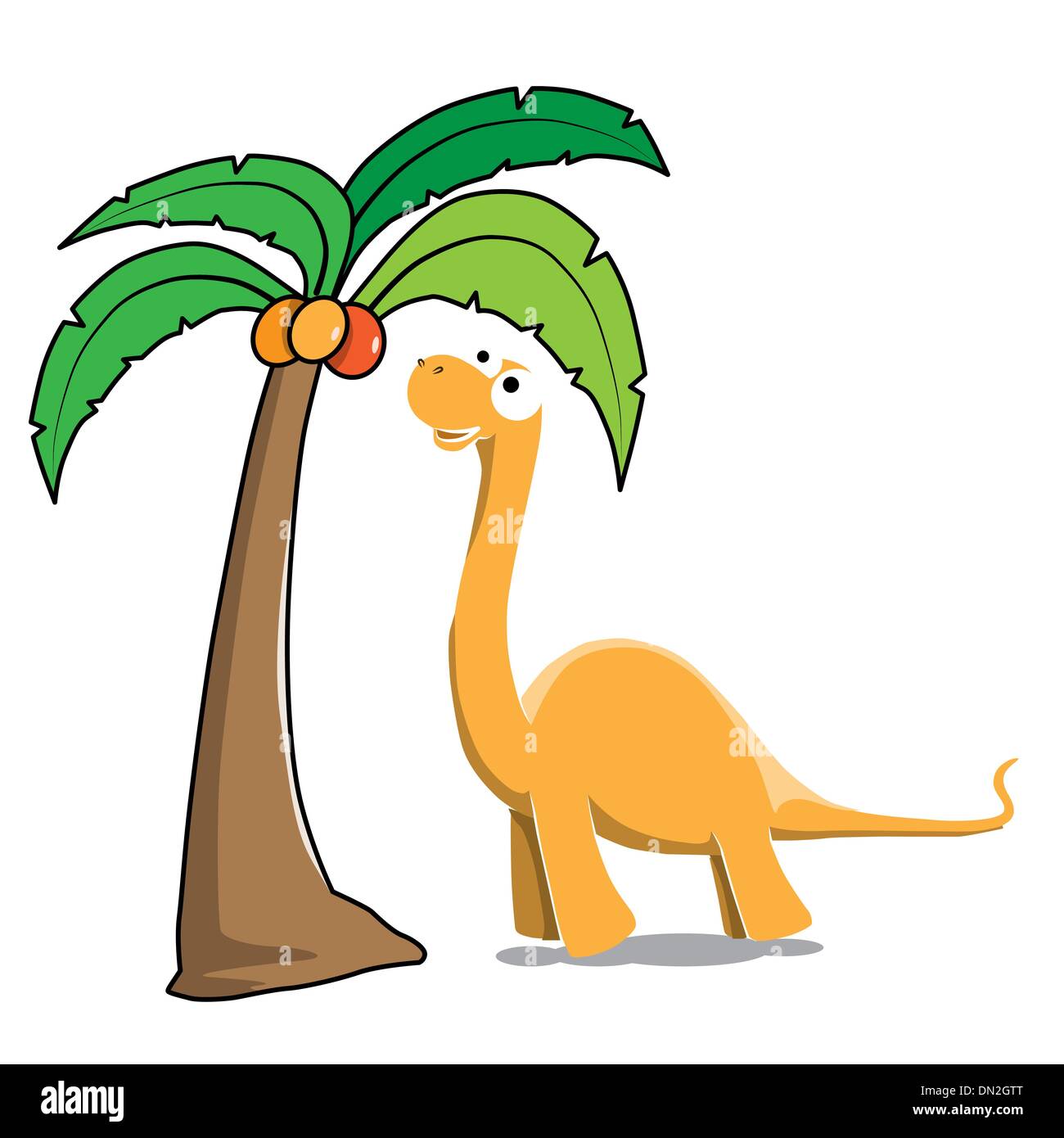 Arbre généalogique et de dinosaures Illustration de Vecteur