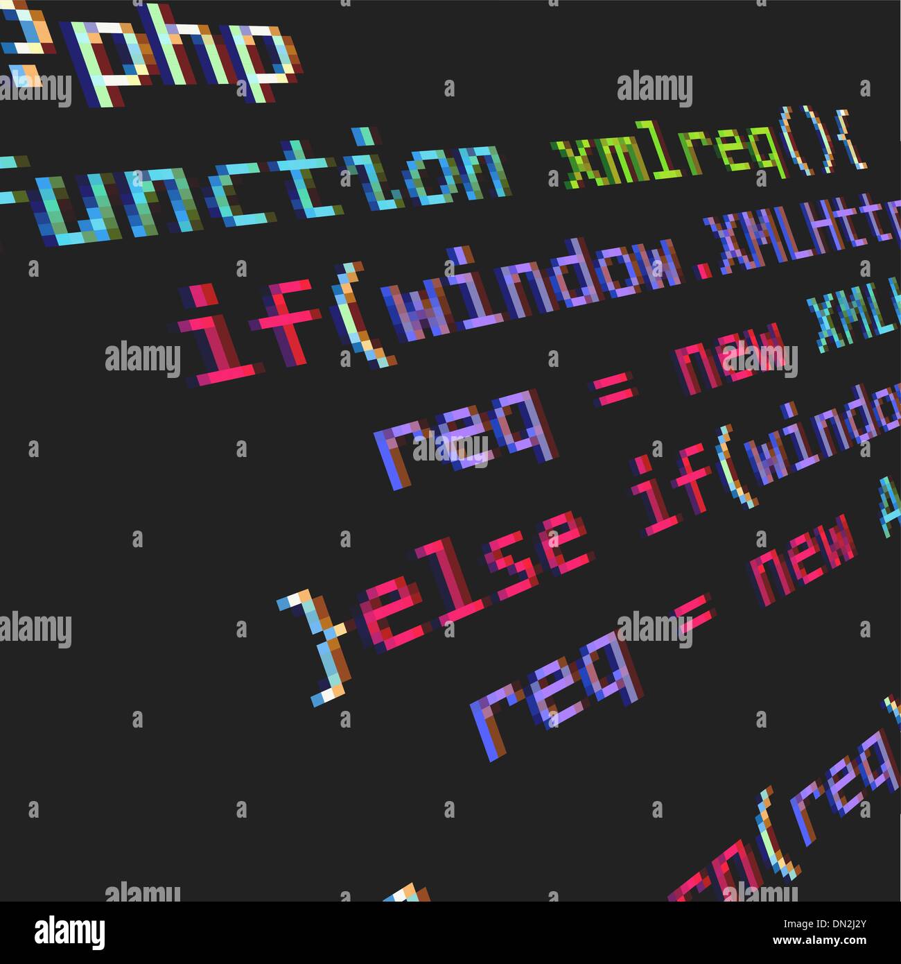 Script php Banque d'images vectorielles - Alamy