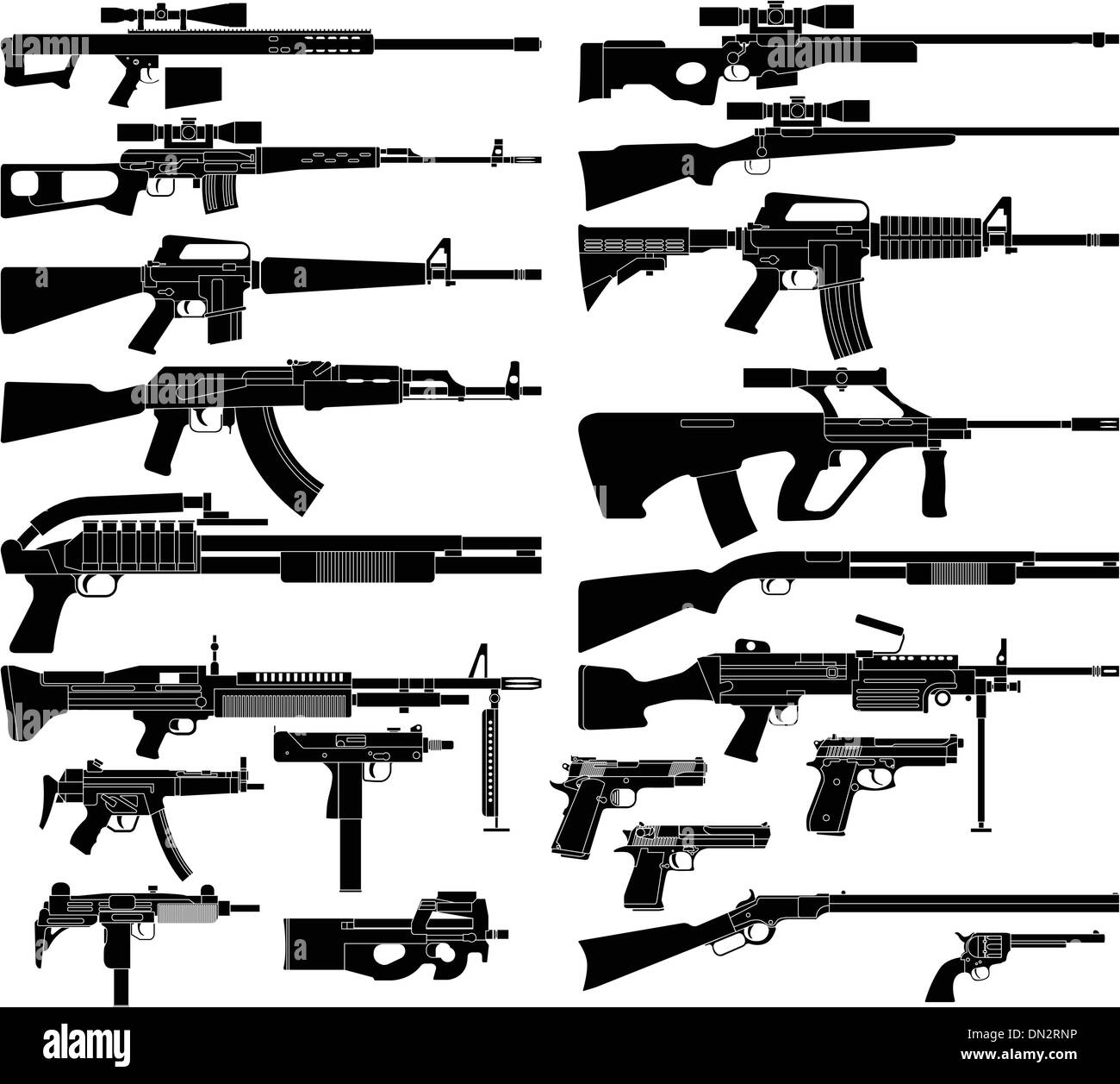 Quelle est c set arme Banque d&amp;#39;images vectorielles - Alamy