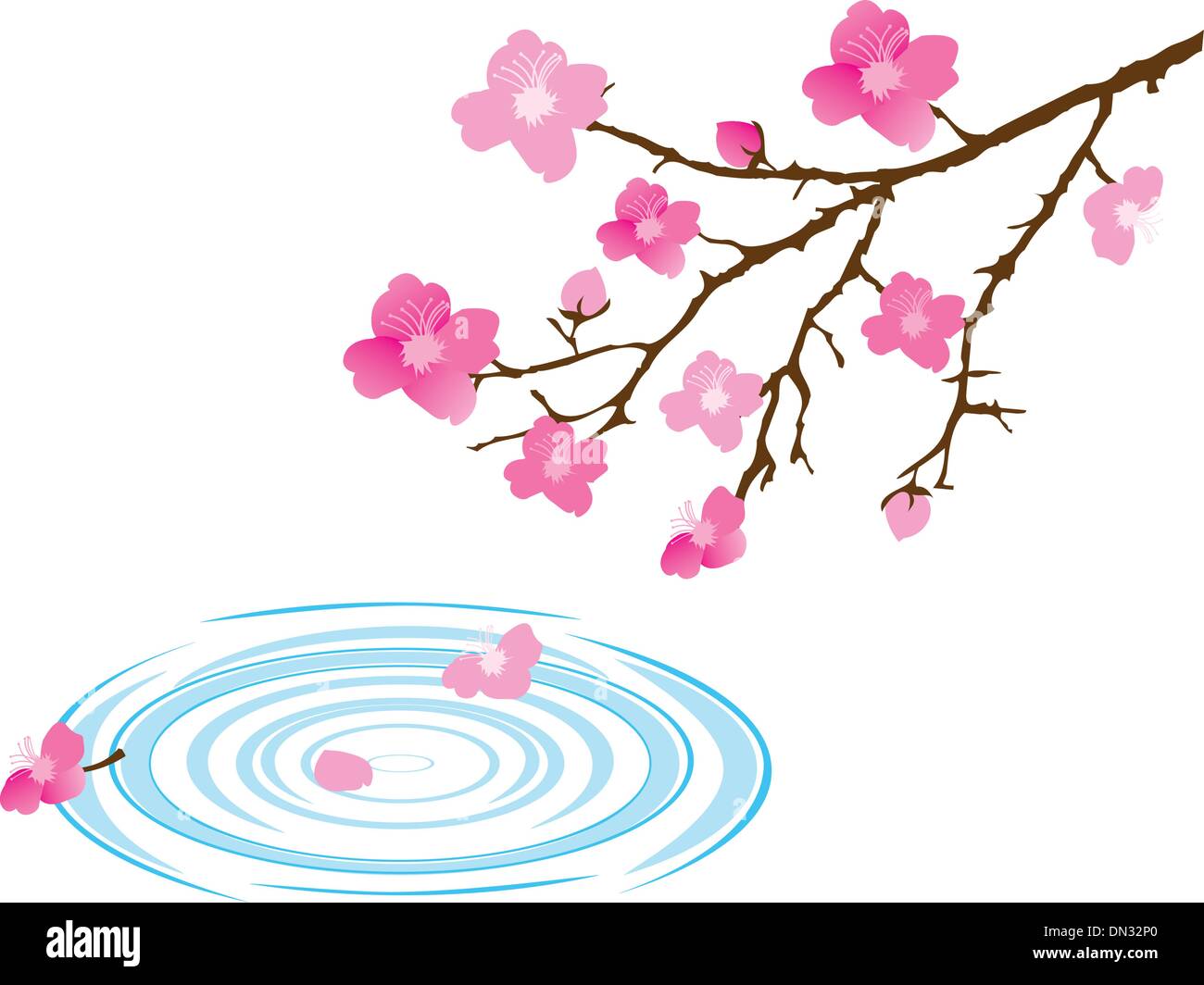 cerise Illustration de Vecteur