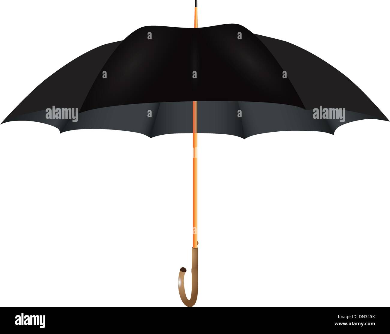 Parapluie homme Illustration de Vecteur