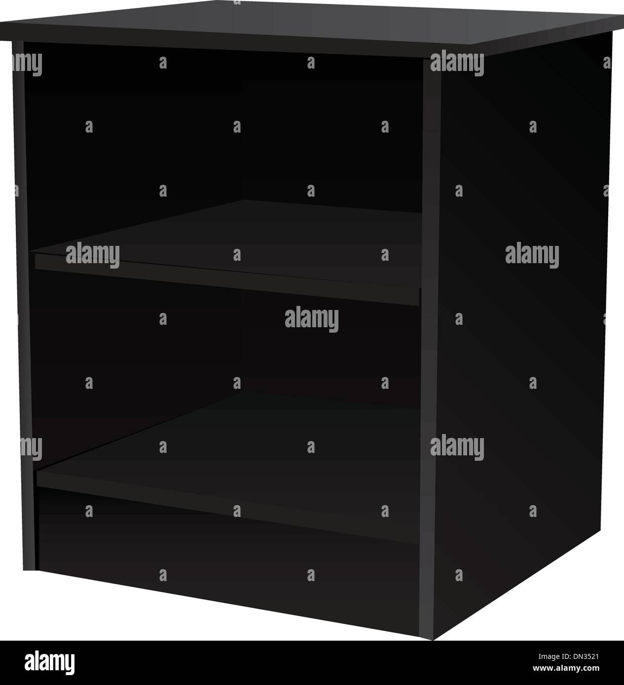 Meubles de bureau Illustration de Vecteur