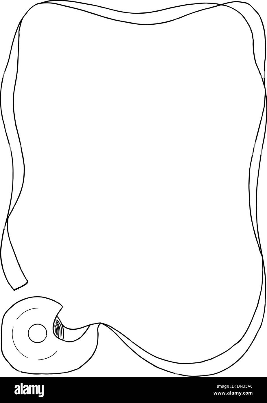 Ruban adhésif Illustration de Vecteur