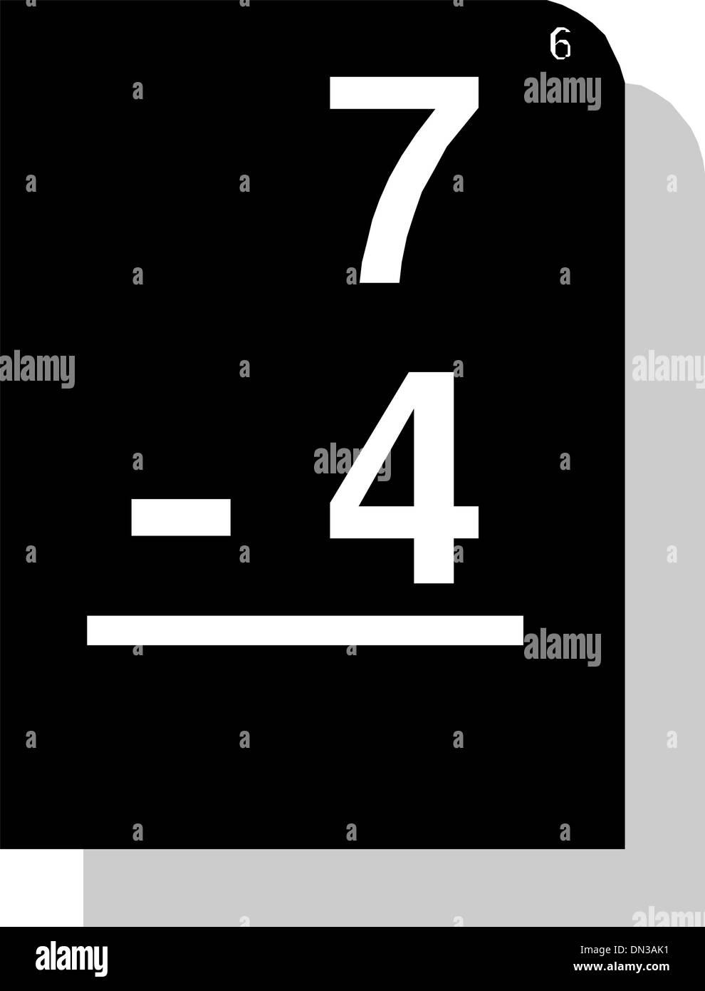 Avec les formules de la commission scolaire Illustration de Vecteur